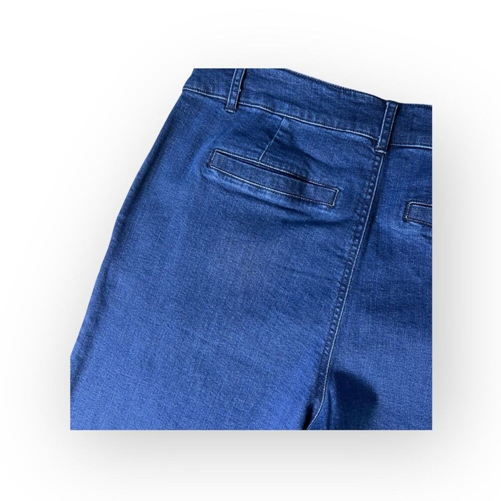 New Bagatelle Collection High Rise Wide Leg Tailored Denim 31 - Picture 4 of 7